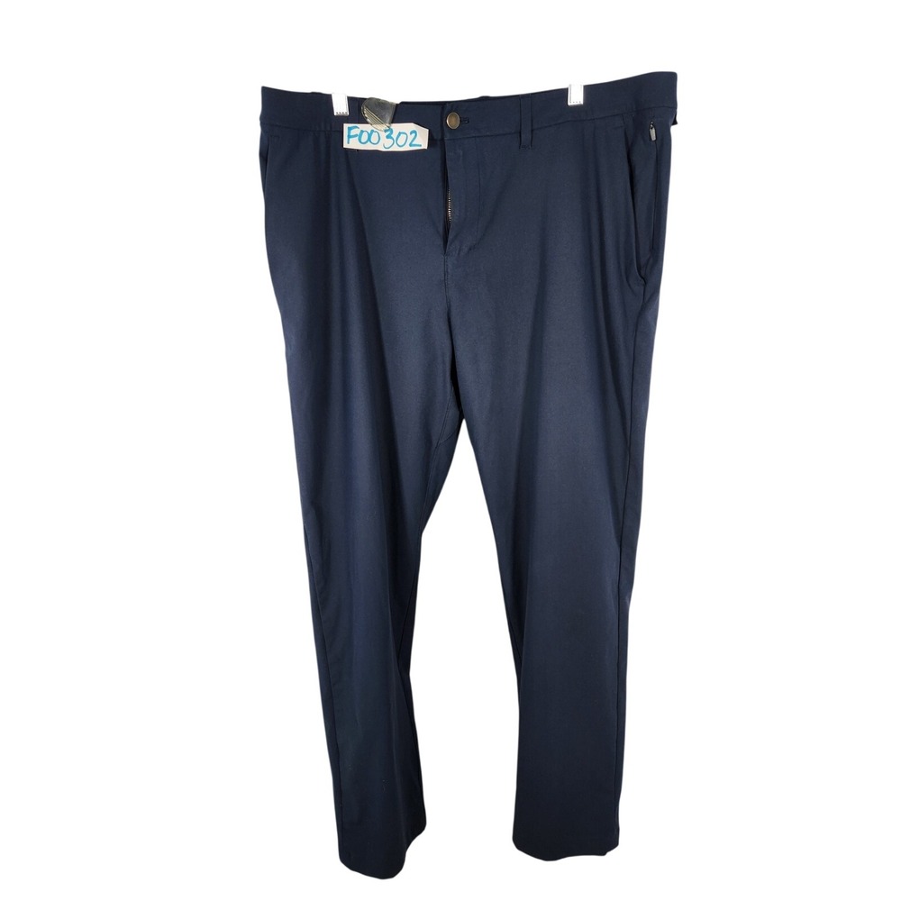 Lululemon Mens Commission Athletic Pants Size 38 Navy Blue Like New!